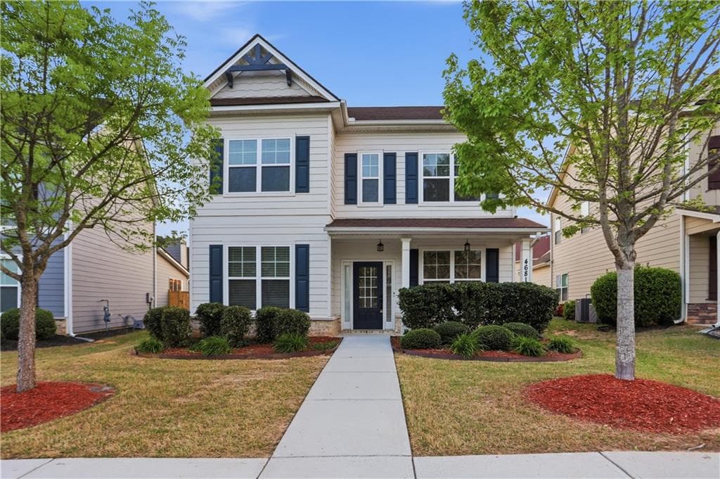 4 bedroom, 3 bathroom, 2,104 sq ft single family residence for sale at 4681 Sweetwater Avenue, Powder Springs, GA 30127
