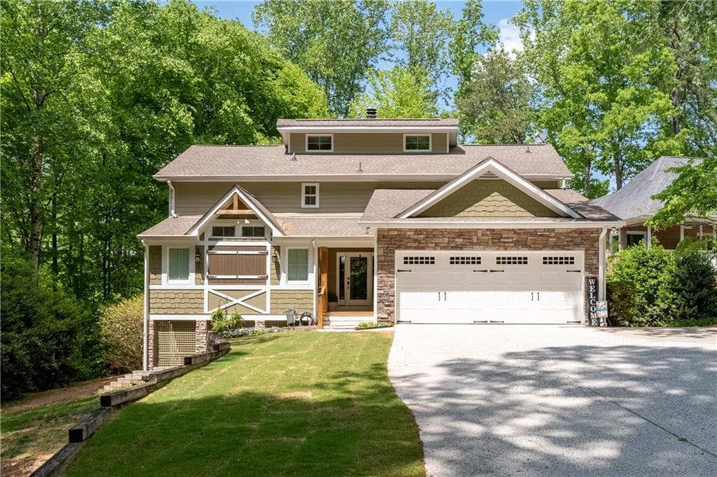 5 bedroom, 4 bathroom, 4,452 sq ft single family residence under contract at 385 Sundown Drive, Dawsonville, GA 30534