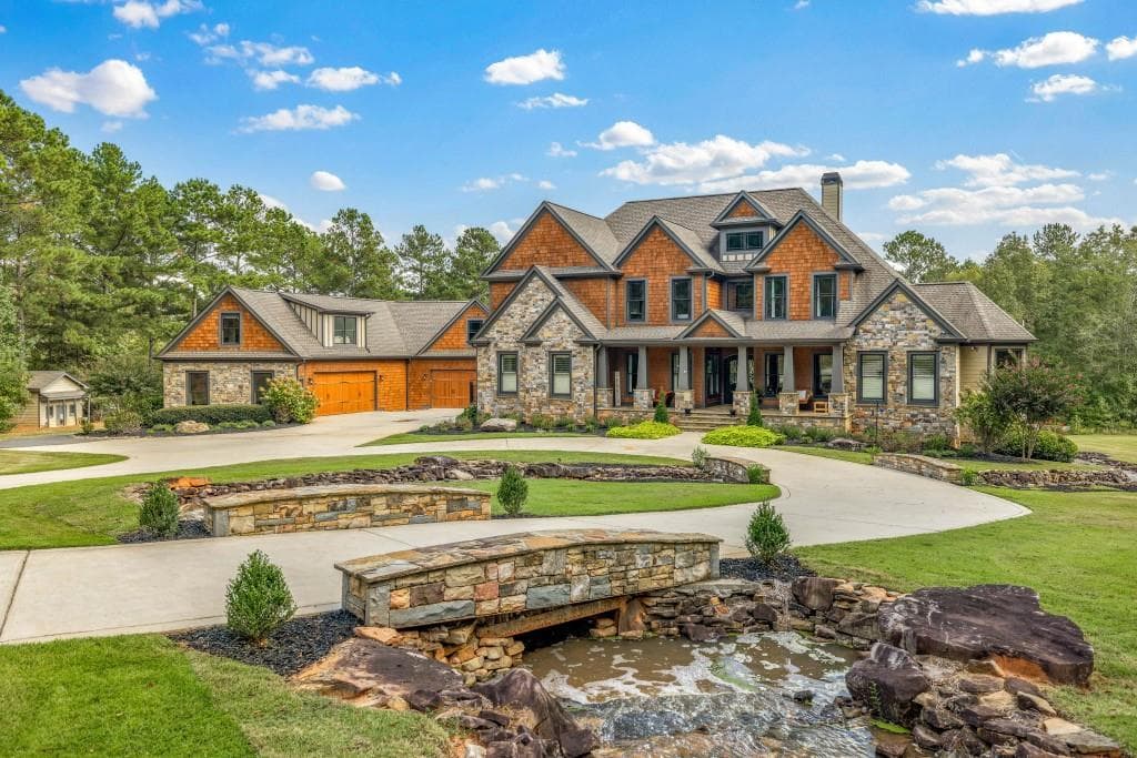 8 bedroom, 7 bathroom, 9,105 sq ft single family residence for sale at 400 Harmony Road, Eatonton, GA 31024