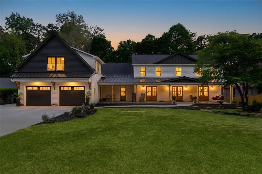 6 bedroom, 6 bathroom, 4,926 sq ft single family residence for sale at 3685 High Green Drive, Marietta, GA 30068 — photo 1 of 104