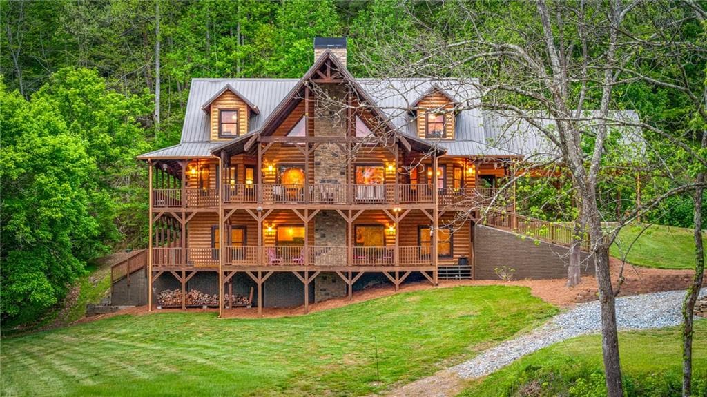 5 bedroom, 5 bathroom, 4,265 sq ft single family residence for sale at 460 Wikle Drive, Ellijay, GA 30540