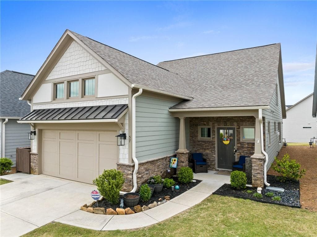 2 bedroom, 3 bathroom, 1,731 sq ft single family residence sold at 57 Teton Trail, Jasper, GA 30143