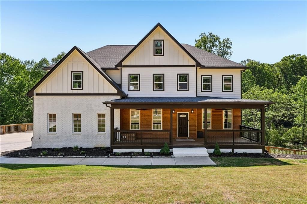 6 bedroom, 5 bathroom, 5,000 sq ft single family residence sold at 4214 Quail Creek Drive, Flowery Branch, GA 30542