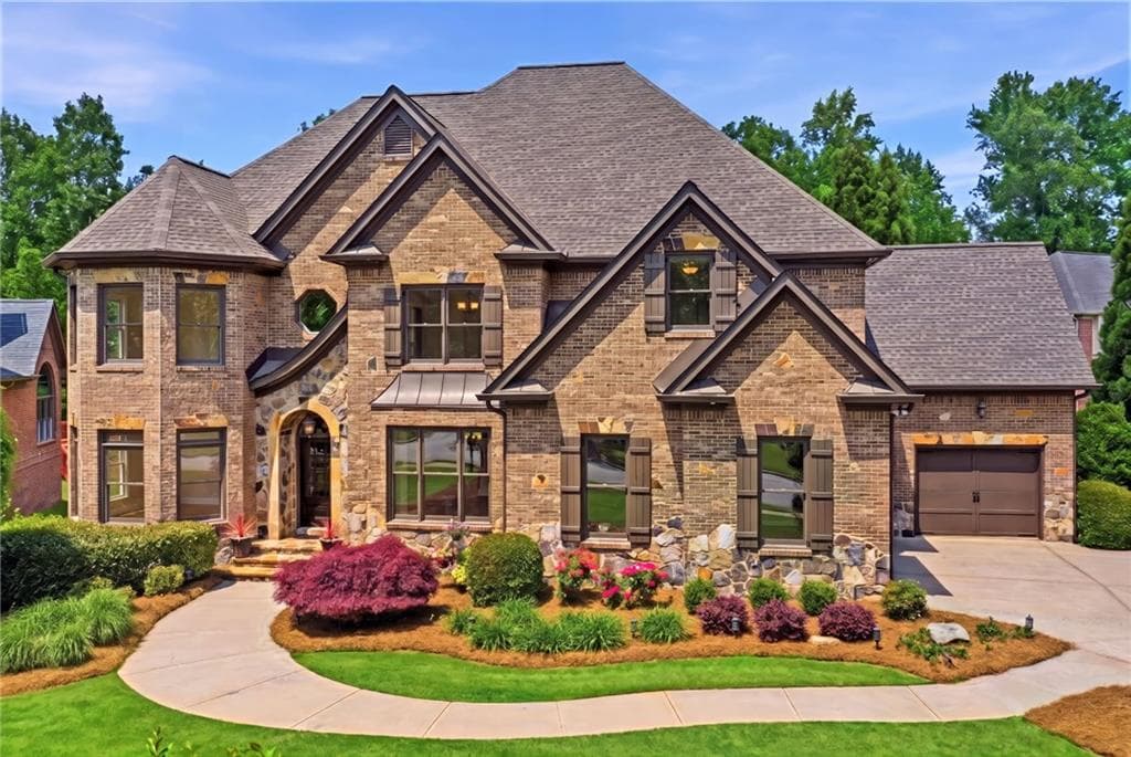 5 bedroom, 5 bathroom, 6,138 sq ft single family residence sold at 3501 Falls Branch Court, Buford, GA 30519