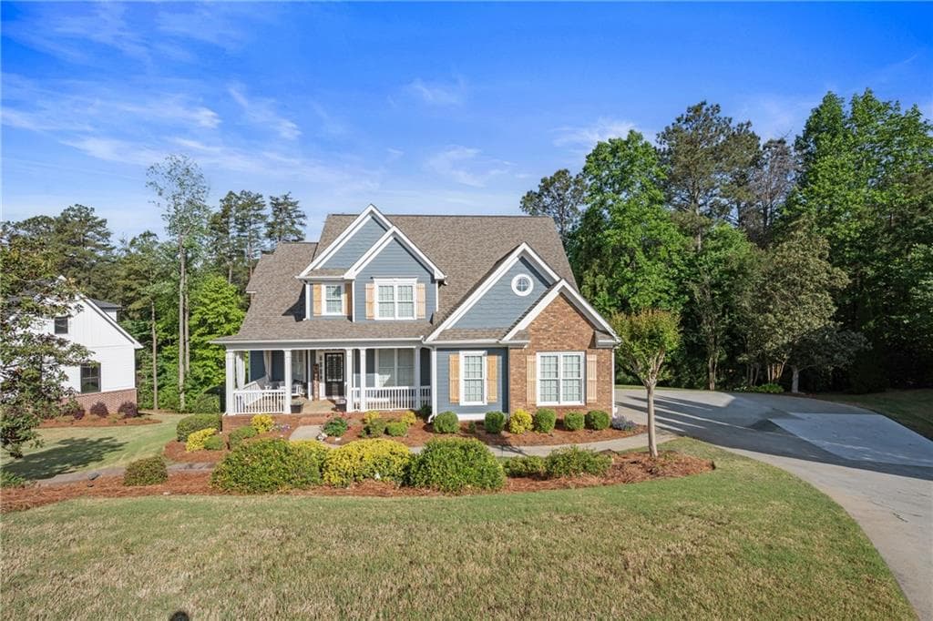 5 bedroom, 5 bathroom, 5,055 sq ft single family residence for sale at 4452 Sandhurst Place, Flowery Branch, GA 30542