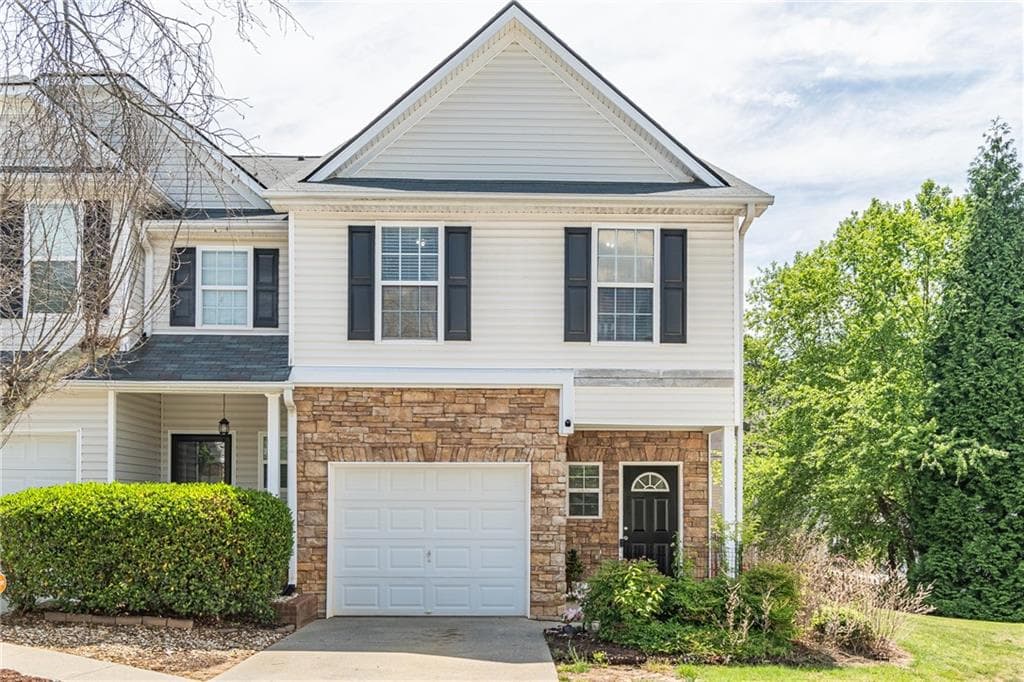 3 bedroom, 3 bathroom, 1,740 sq ft townhouse for sale at 4834 Zephyr Cove Place, Flowery Branch, GA 30542