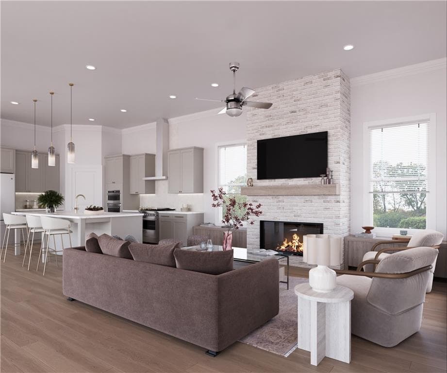3 bedroom, 2 bathroom, 1,815 sq ft single family residence under contract at 161 High Point Drive, Hoschton, GA 30548 — photo 4