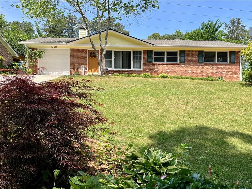 3 bedroom, 2 bathroom, 1,750 sq ft single family residence sold at 2450 Wentworth Drive, Atlanta, GA 30345