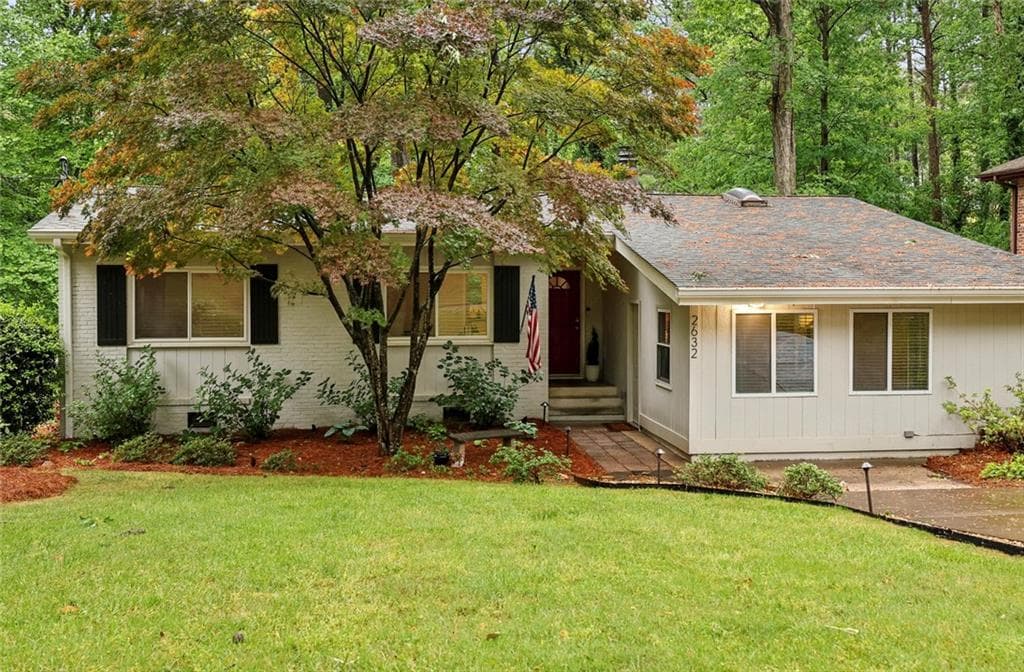 3 bedroom, 2 bathroom, 1,649 sq ft single family residence sold at 2632 Woodacres Road, Atlanta, GA 30345