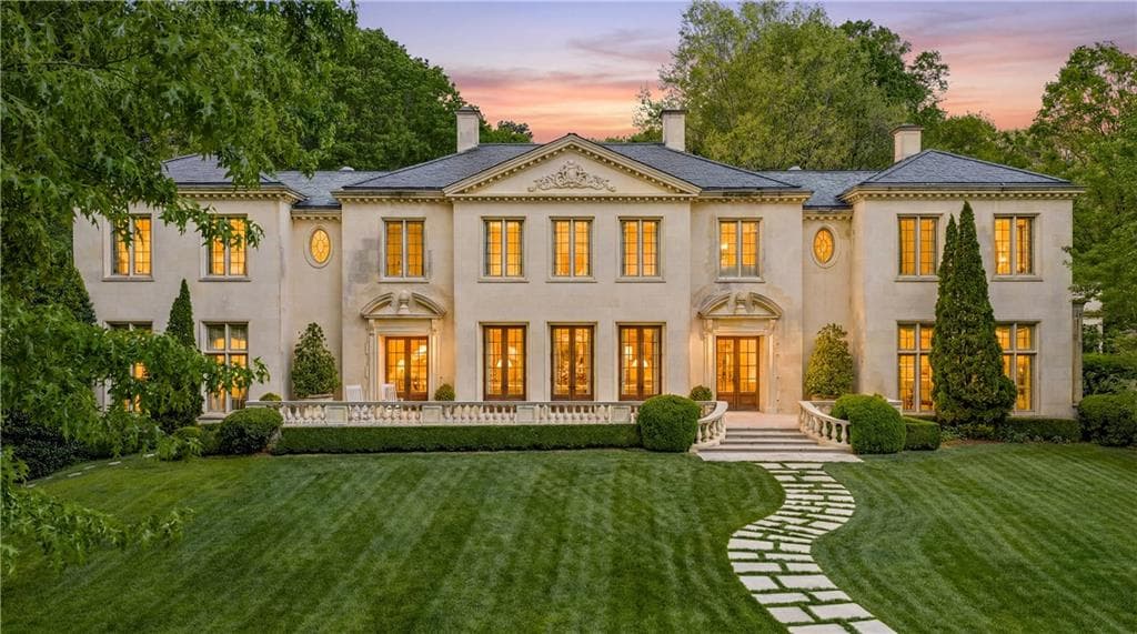 6 bedroom, 11 bathroom, 15,000 sq ft single family residence for sale at 881 W Conway Drive, Atlanta, GA 30327