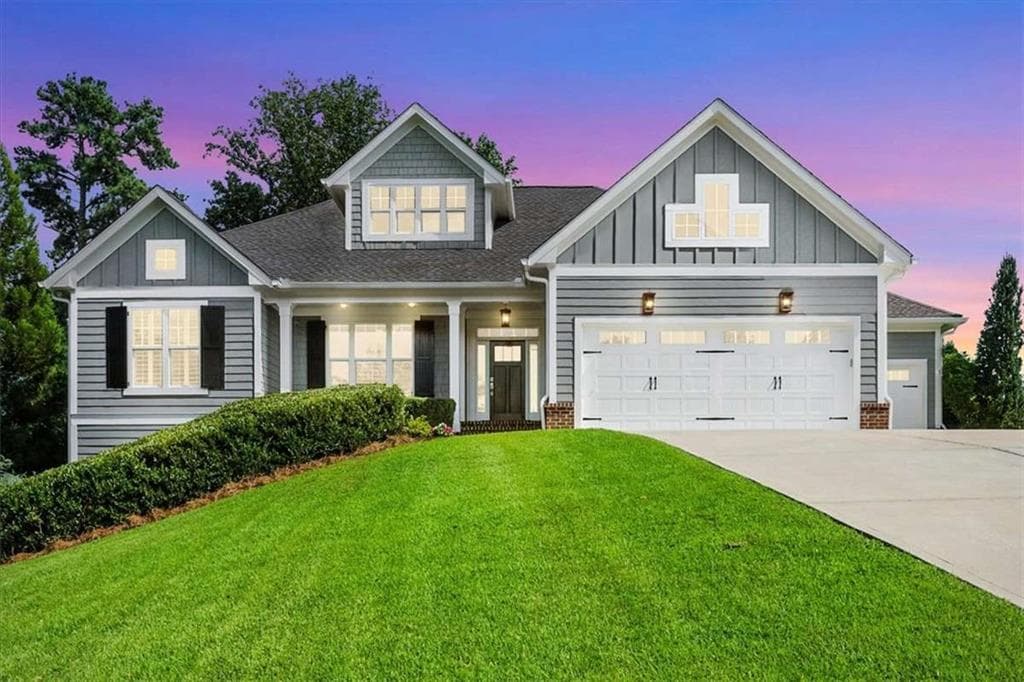 4 bedroom, 4 bathroom, 4,251 sq ft single family residence sold at 6411 Winter Harbor Drive, Flowery Branch, GA 30542