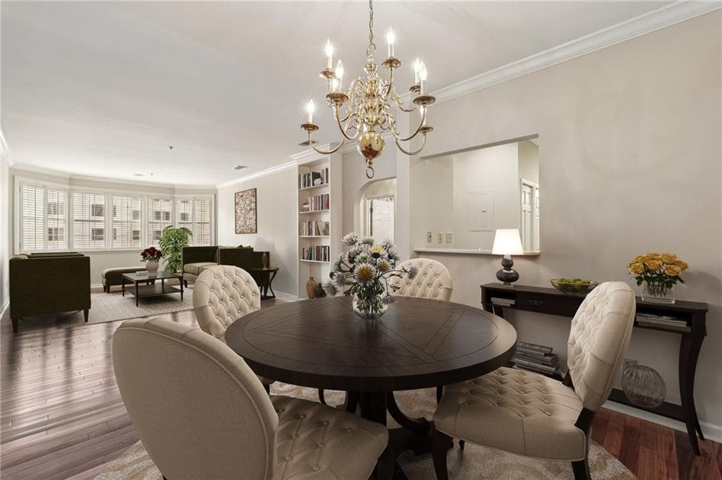 2 bedroom, 2 bathroom, 1,399 sq ft condominium for sale at 2499 Peachtree Road 406, Atlanta, GA 30305 — photo 3
