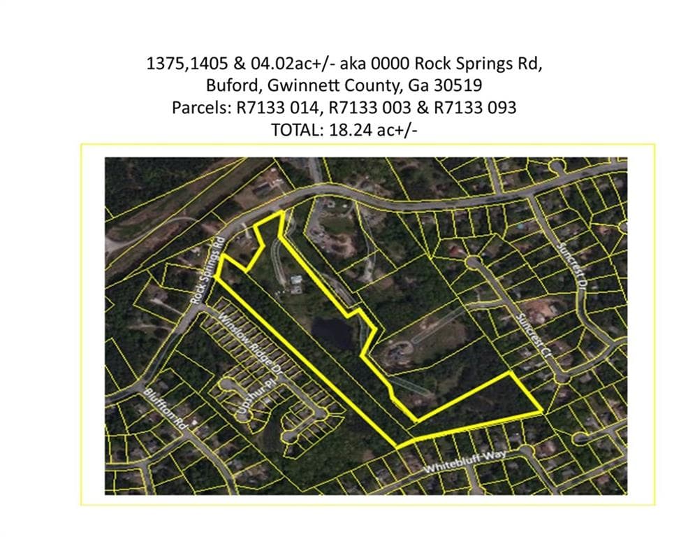 3 bedroom, 2 bathroom, 1,358 sq ft single family residence for sale at 1375 Rock Springs Road, Buford, GA 30519