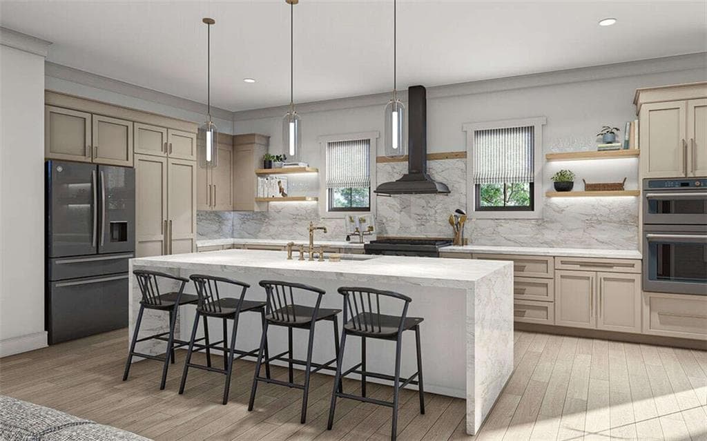 5 bedroom, 4 bathroom, 6,037 sq ft single family residence for sale at 3836 Wesley Chapel Road, Marietta, GA 30062 — photo 8