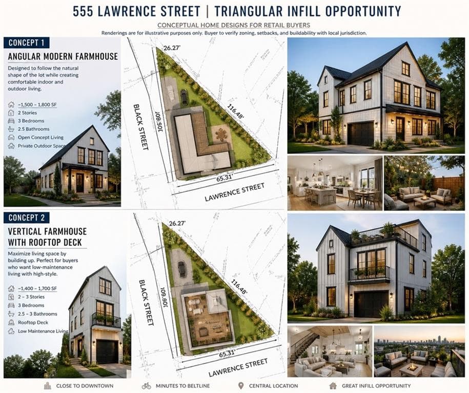 single family residence for sale at 555 Lawrence Street, Marietta, GA 30060