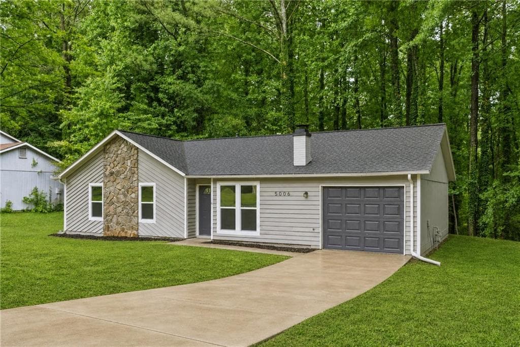 3 bedroom, 2 bathroom, 1,240 sq ft single family residence sold at 5006 Galbraith Circle, Stone Mountain, GA 30088