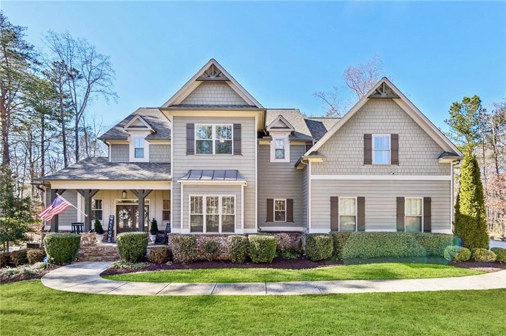 6 bedroom, 6 bathroom, 5,803 sq ft single family residence sold at 44 Henry Pirkle Drive, Dawsonville, GA 30534