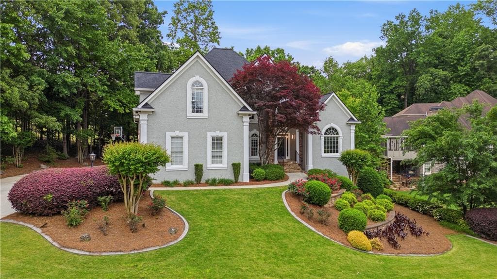 5 bedroom, 5 bathroom, 5,773 sq ft single family residence sold at 208 Morning Mist Way, Woodstock, GA 30189