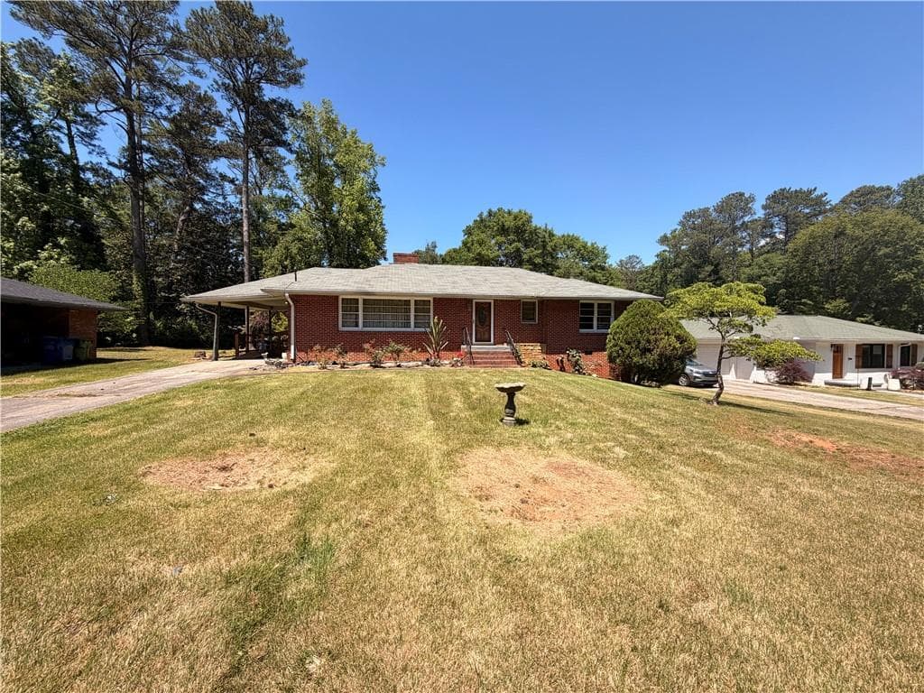 2 bedroom, 1 bathroom, 1,389 sq ft single family residence sold at 3209 W Manor Circle, Atlanta, GA 30311