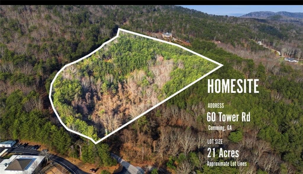 unimproved land for sale at 0 Tower Road, Cumming, GA 30040