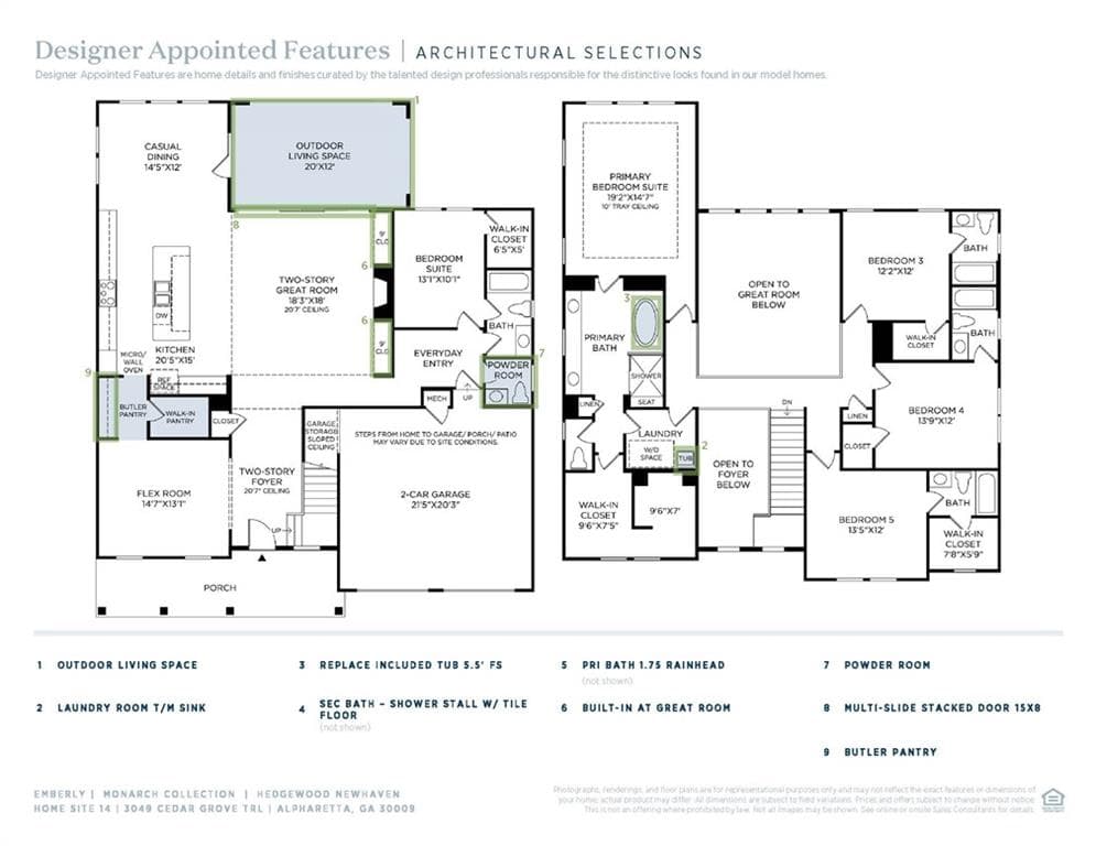 5 bedroom, 6 bathroom, 3,297 sq ft single family residence under contract at 3049 Cedar Grove Trail, Alpharetta, GA 30004 — photo 3