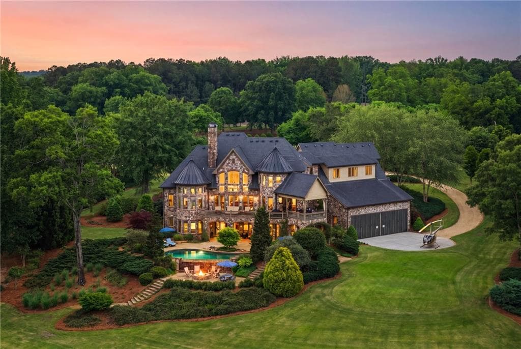 5 bedroom, 6 bathroom, 9,006 sq ft single family residence for sale at 4239 Lower Jersey Road, Covington, GA 30014