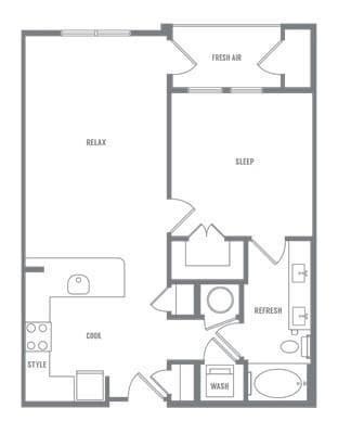 1 bedroom, 1 bathroom, 753 sq ft apartment for rent at 6255 Riverview Road 2109, Mableton, GA 30126 for $1,423 a month — photo 5