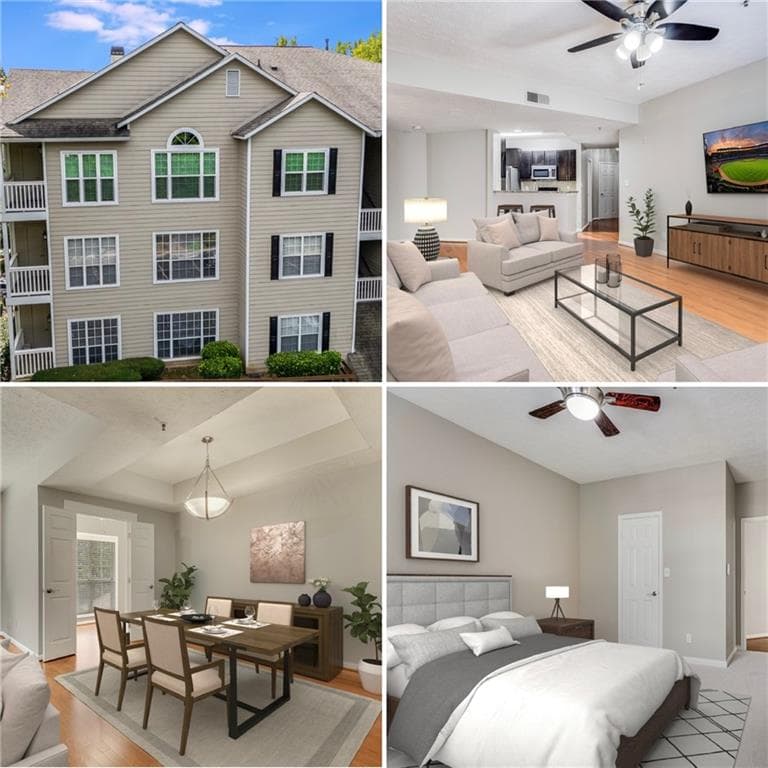 2 bedroom, 2 bathroom, 1,375 sq ft condominium for rent at 1250 Parkwood Circle 2201, Atlanta, GA 30339 for $2,000 a month — photo 2