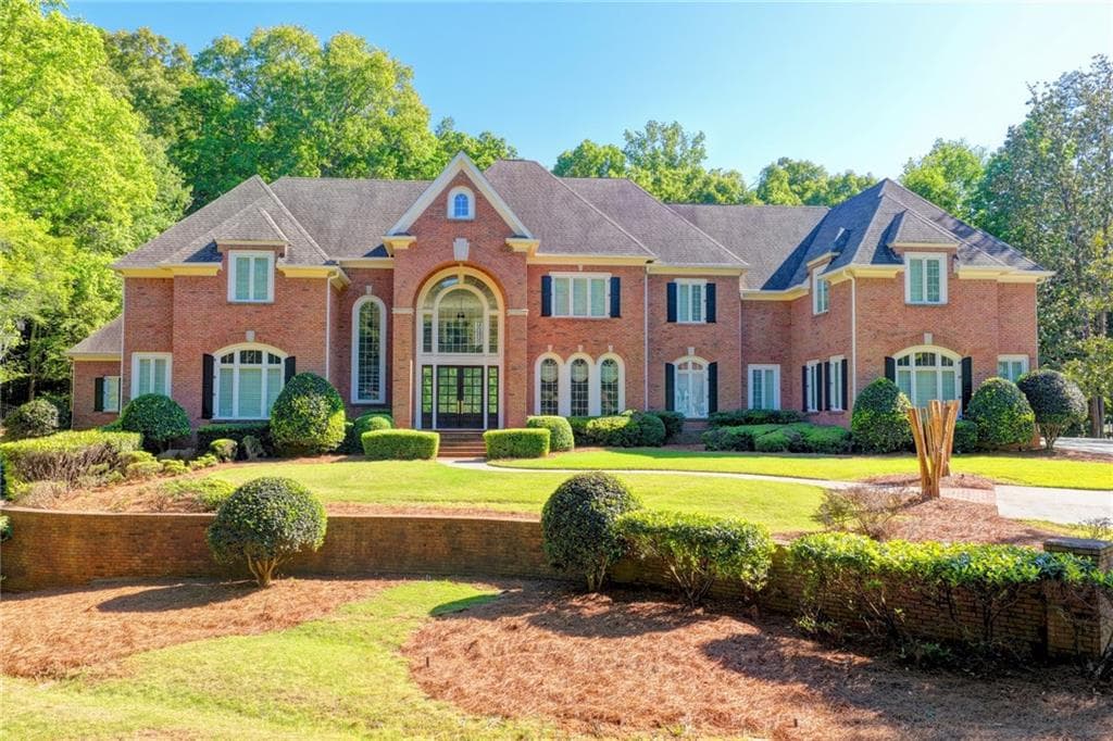 7 bedroom, 11 bathroom, 14,238 sq ft single family residence for sale at 520 Old Cobblestone Drive, Atlanta, GA 30350