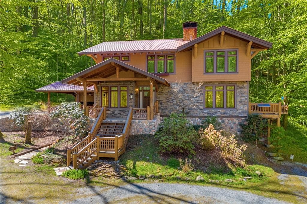 4 bedroom, 5 bathroom, 4,276 sq ft single family residence for sale at 740 Little Rock Creek Road, Cherry Log, GA 30522
