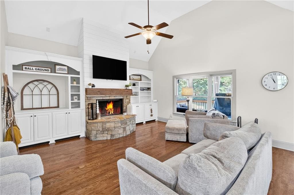 6 bedroom, 4 bathroom, 4,422 sq ft single family residence for sale at 8670 Gilmer Fort, Ball Ground, GA 30107 — photo 10