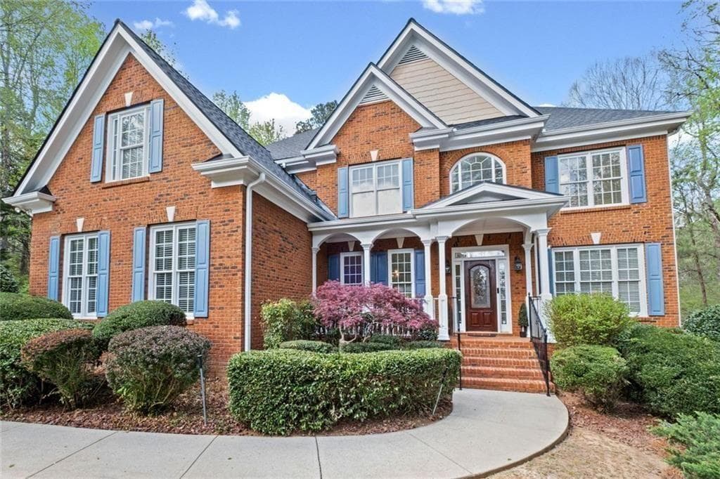 6 bedroom, 5 bathroom, 5,840 sq ft single family residence sold at 410 The Hermitage Drive, Milton, GA 30004