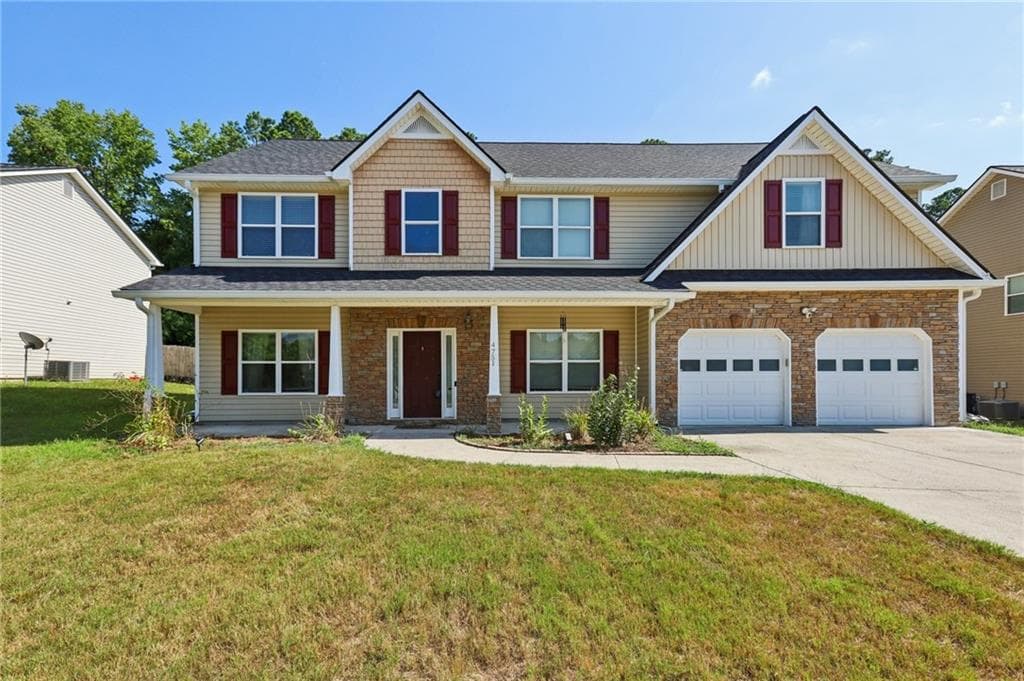 5 bedroom, 3 bathroom, 3,257 sq ft single family residence for sale at 4751 Crinklepoint Court, Douglasville, GA 30134 — photo 1 of 27
