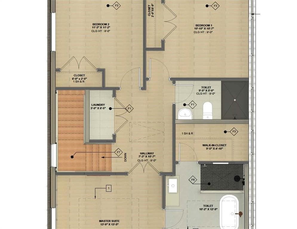 4 bedroom, 4 bathroom, 2,400 sq ft townhouse for sale at 3295 Hall Circle 1, Duluth, GA 30096 — photo 8