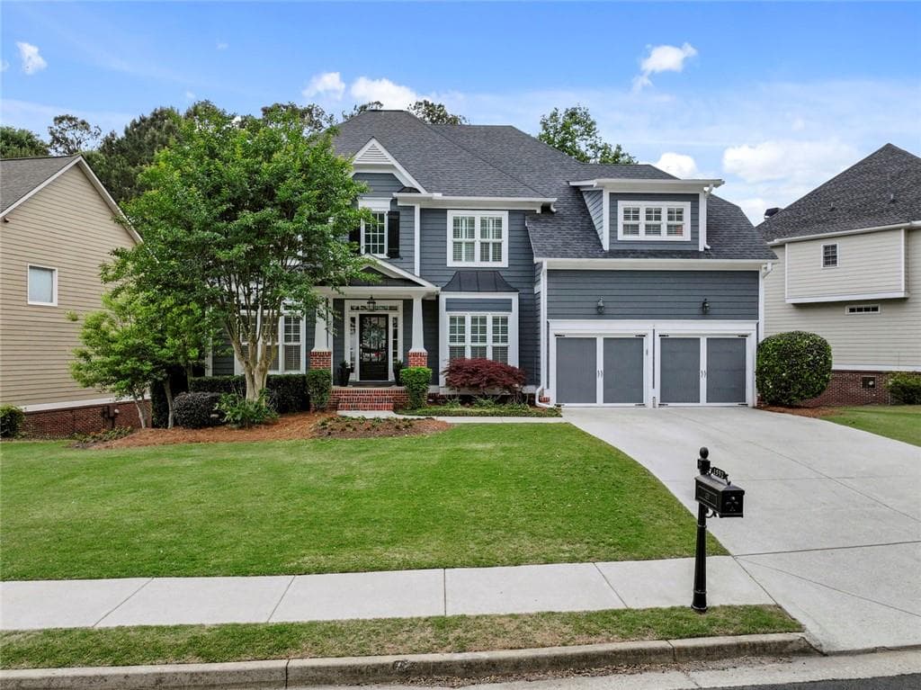 5 bedroom, 4 bathroom, 4,337 sq ft single family residence sold at 1592 Heathermoor Way, Dacula, GA 30019