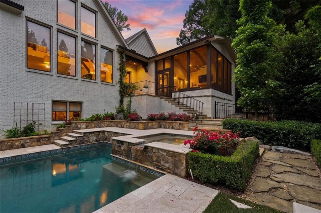 6 bedroom, 8 bathroom, 10,348 sq ft single family residence for sale at 625 W Northway Lane, Sandy Springs, GA 30342 — photo 10