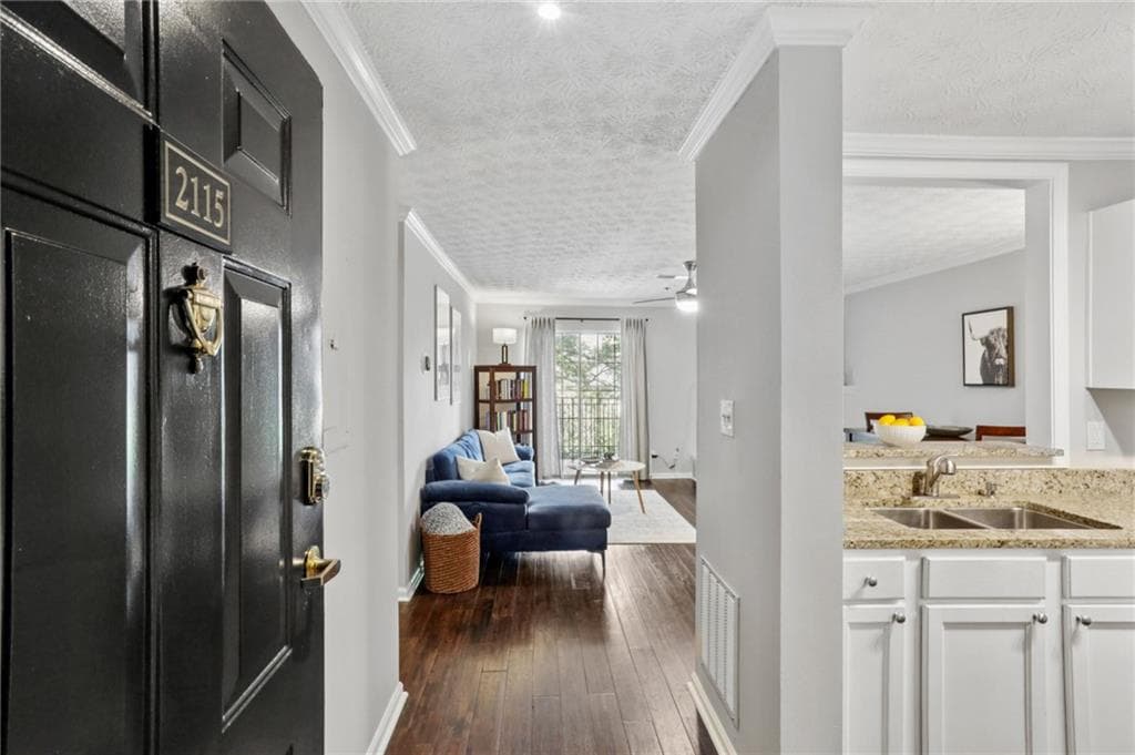 1 bedroom, 1 bathroom, 840 sq ft condominium sold at 970 Sidney Marcus Boulevard 2115, Atlanta, GA 30324
