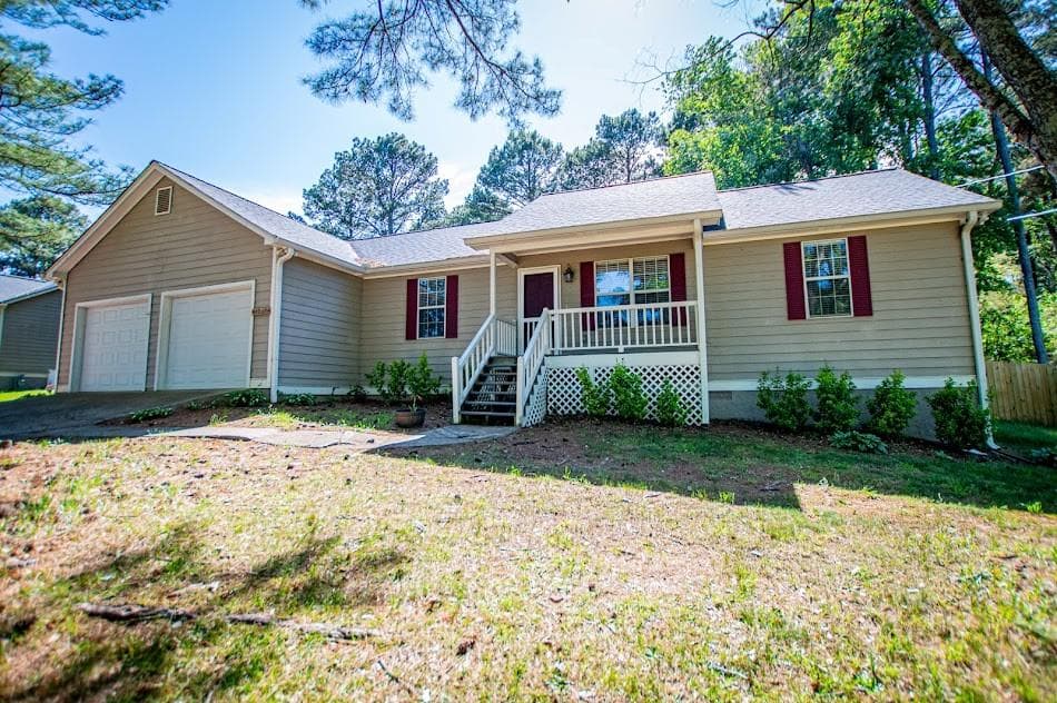 3 bedroom, 2 bathroom, 1,476 sq ft single family residence for sale at 1268 Cohran Store Road, Douglasville, GA 30134 — photo 1 of 50