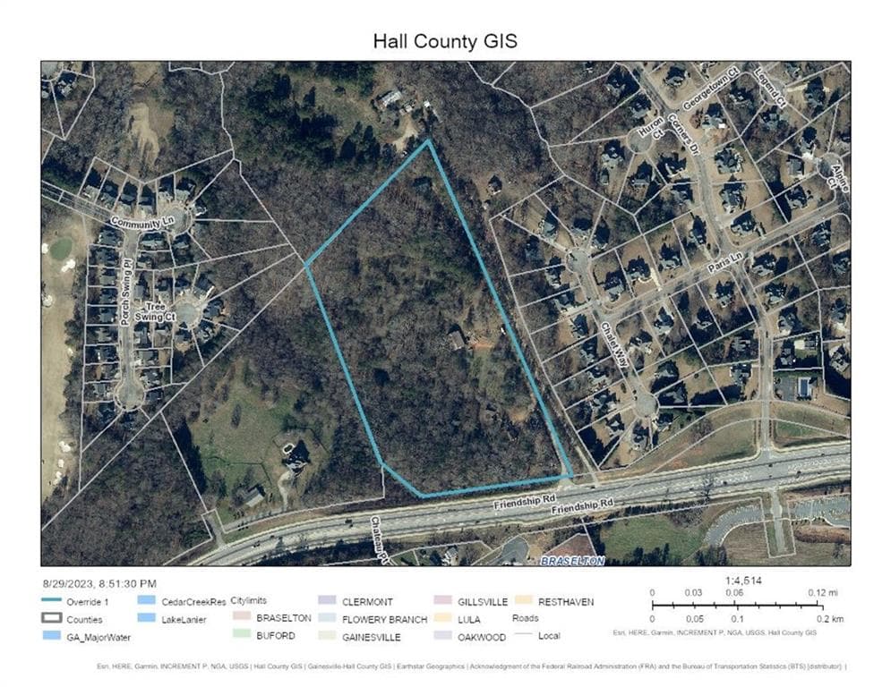 8 bedroom, 7 bathroom unimproved land for sale at 1661 Friendship Road, Hoschton, GA 30548 — photo 4