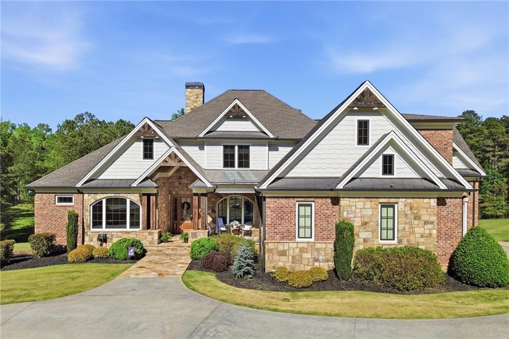 6 bedroom, 9 bathroom, 10,863 sq ft single family residence for sale at 680 Gaddis Road, Canton, GA 30115
