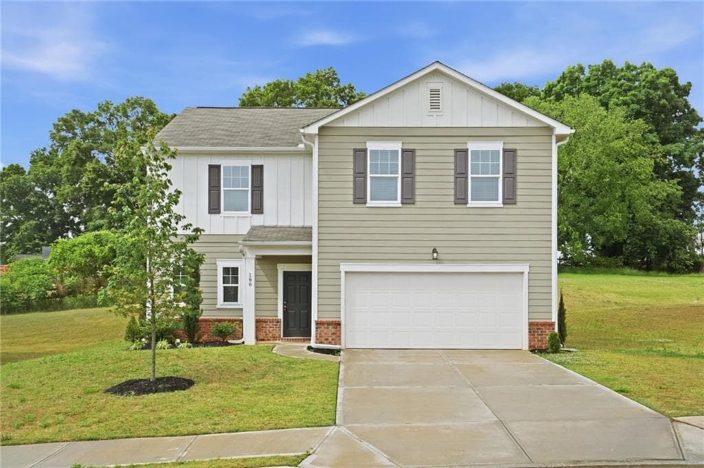 5 bedroom, 3 bathroom, 2,232 sq ft single family residence sold at 186 Pond Court, Hoschton, GA 30548