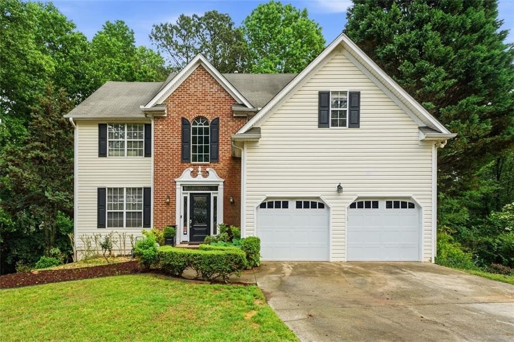 4 bedroom, 3 bathroom, 2,396 sq ft single family residence for sale at 2219 Brickton Crossing, Buford, GA 30518 — photo 1 of 31