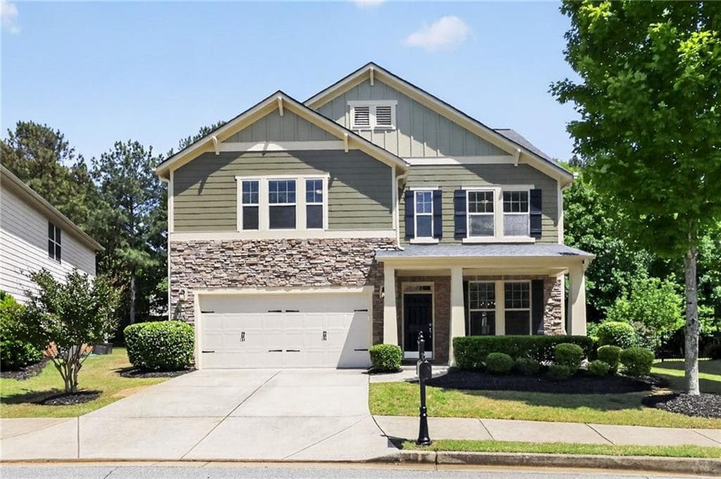 6 bedroom, 4 bathroom, 4,334 sq ft single family residence sold at 1090 Krobot Way, Alpharetta, GA 30004