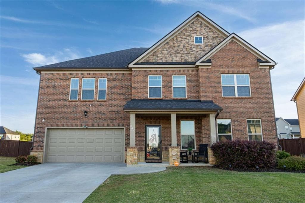 5 bedroom, 4 bathroom, 4,136 sq ft single family residence sold at 240 Aspen Valley Drive, Loganville, GA 30052