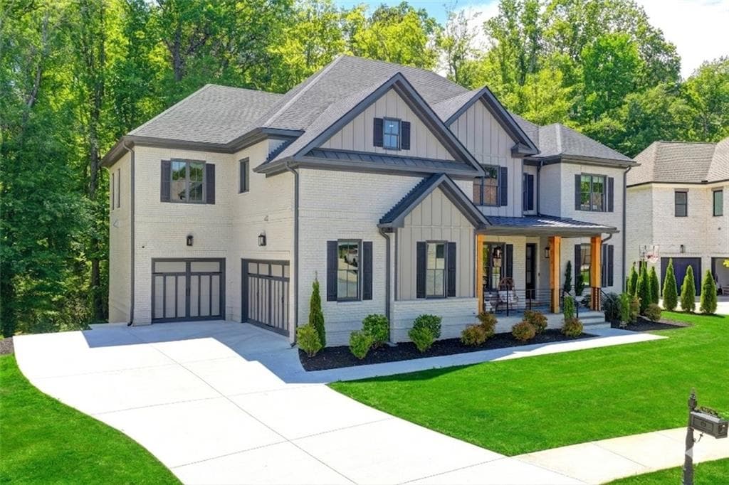 6 bedroom, 6 bathroom, 7,441 sq ft single family residence for sale at 1370 Rumson Lane, Alpharetta, GA 30004