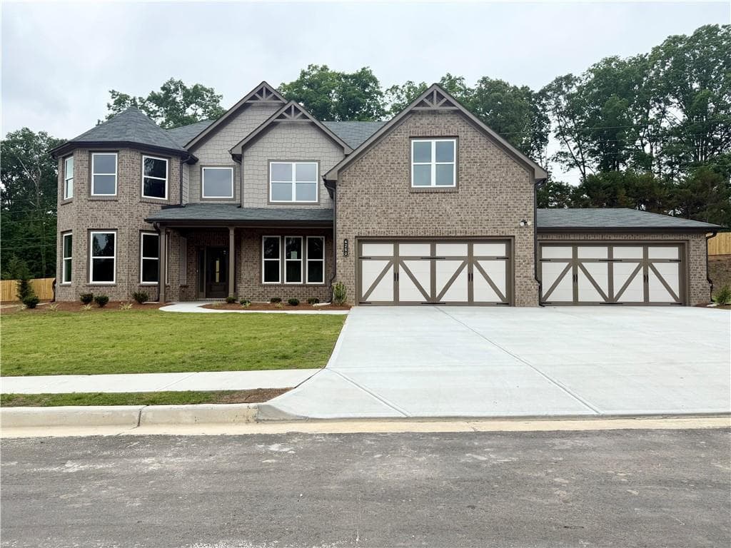 5 bedroom, 4 bathroom, 3,813 sq ft single family residence sold at 4260 Shirebrook Trail, Hoschton, GA 30548