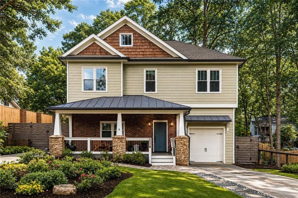 4 bedroom, 4 bathroom, 3,705 sq ft single family residence under contract at 2058 Evergreen Lane, Atlanta, GA 30318