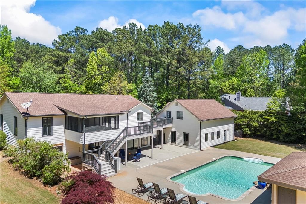 5 bedroom, 5 bathroom, 4,200 sq ft single family residence sold at 345 Etheridge Road, Auburn, GA 30011