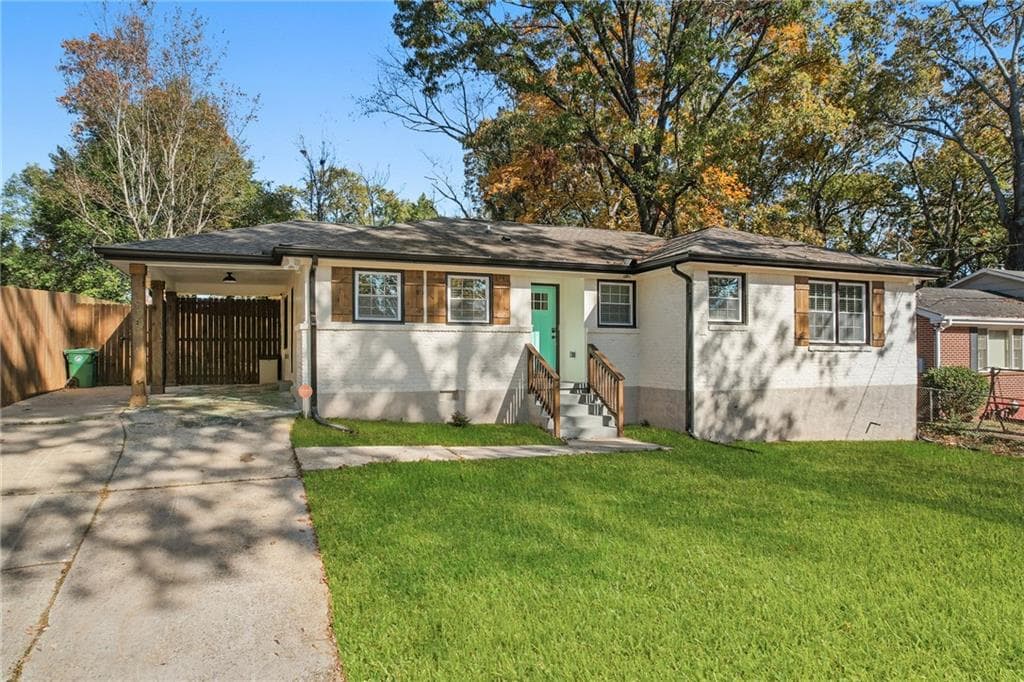 3 bedroom, 3 bathroom, 1,304 sq ft single family residence sold at 1918 Flintwood Drive, Atlanta, GA 30316
