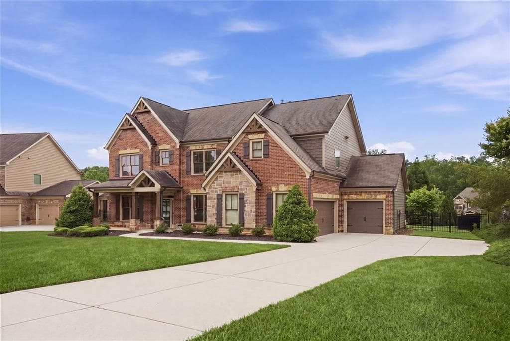 5 bedroom, 4 bathroom, 3,475 sq ft single family residence for sale at 1884 Granite Hill Court, Hoschton, GA 30548 — photo 2